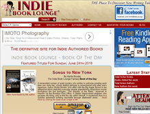 Tablet Screenshot of indiebooklounge.com